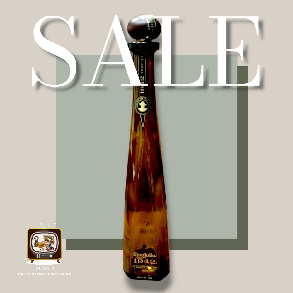 "Empty Decor" Don Julio 1942 Tequila Bottle